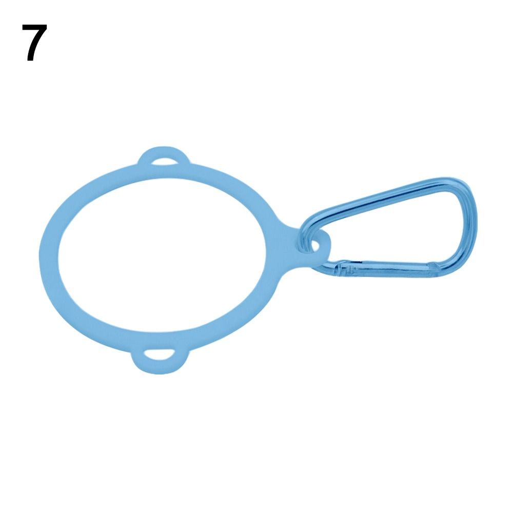 with Carabiner Plastic Ring Buckle New Three Hole Arrival Sports Kettle Hanging Buckle 10 Colors Space Kettle Outdoor Tool