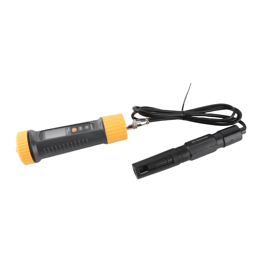 Digital Dissolved Oxygen Meter 2 Modes Backlit LCD Display Portable DO Tester Dissolved Oxygen Test Kit for Pond Fish