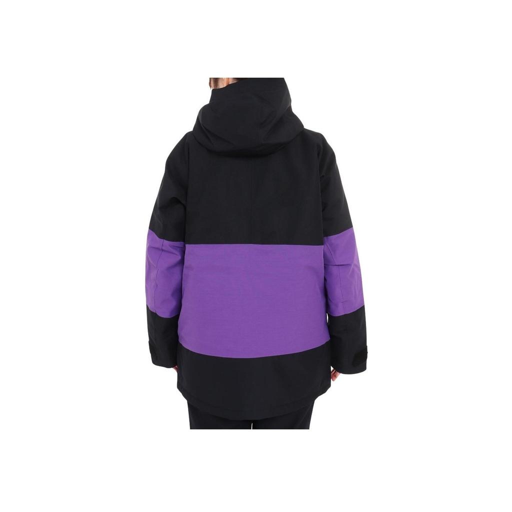 SALOMON Bashley Puff Повседневная куртка с капюшоном на молнии, приталенная, с длинным рукавом, женская куртка, черная LC2146200