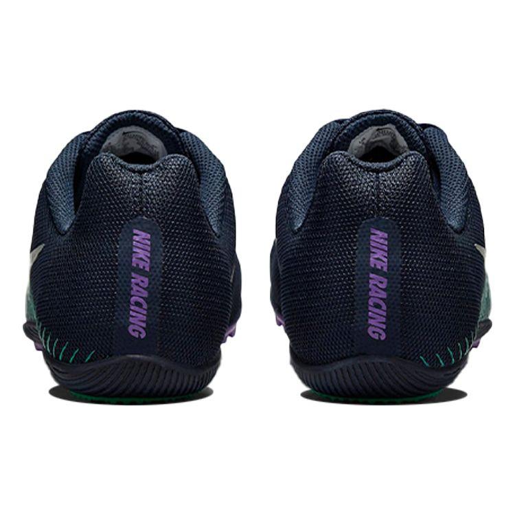 Nike Zoom Кроссовки унисекс Rival M 9 Obsidian Wild Berry Синий прозрачный-изумрудный металлик-серебристый AH1020-406