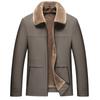 2023 New Fur One-piece Sheepskin Cashmere Jacket Leather Jacket Dad Casual Style