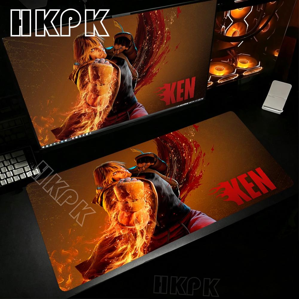 XXL Game Cool Street Fighter Mouse Pad Non-slip Thickened MousePad Large Writing Lockedge Office Student Gaming Cushion Deskmat