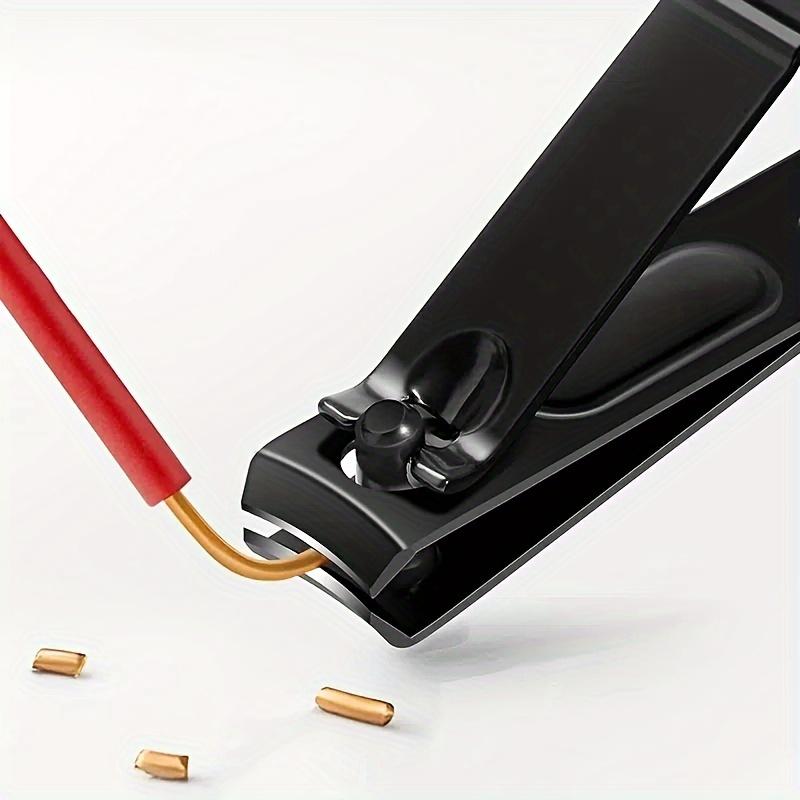 Набор для профессионального маникюра и педикюра, 6 предметов: Ножницы для ногтей из нержавеющей стали, кусачки для кутикулы, ушная ложка - Включает чехол для хранения