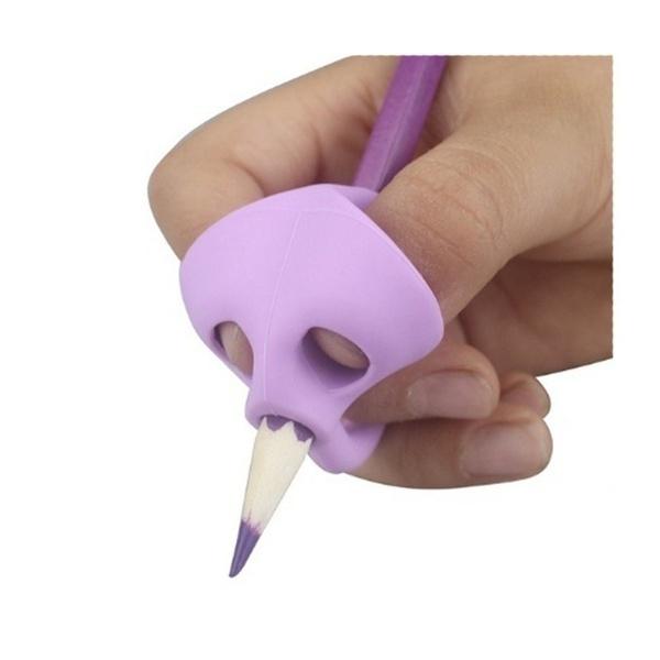 5 шт. силиконовая ручка-карандаш для обучения письму для детей, ручка для письма, устройство для коррекции письма Childre