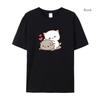 Summer Short Sleeved T-shirt Women T-shirt Kawaii Girl Anime Short Sleeved T-shirt Harajuku Oversized Casual T-shirt Cute Valent