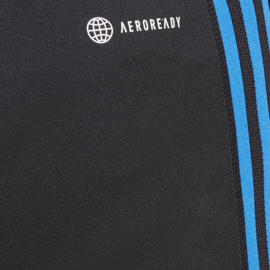 Adidas Manchester United Pro Pants with Striped Color Block and Elastic Cuffs Men Bottoms Black HT4274