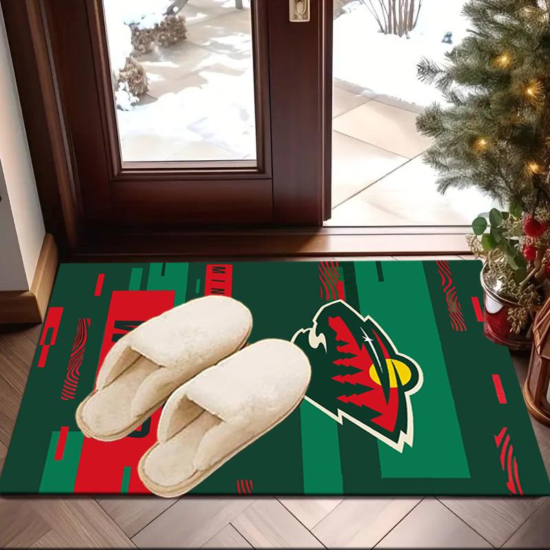 Winnipeg Hockey Team Area Rug Suitable for Indoor And Outdoor,Carpets for Kitchens, Homes, Offices, Living Rooms,Home Decor,Christmas Gift