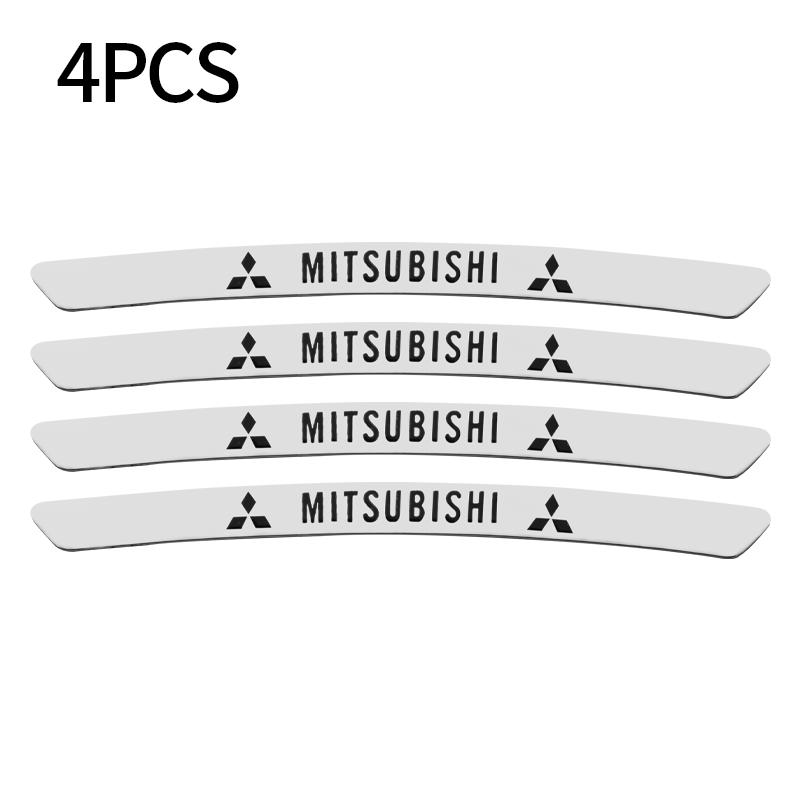 Алюминиевые наклейки с логотипом автомобиля Декор ступицы колеса автомобиля Для Mitsubishi Lancer 9 10 Outlander 3 Pajero ASX L200 Xpander Colt RalliArt