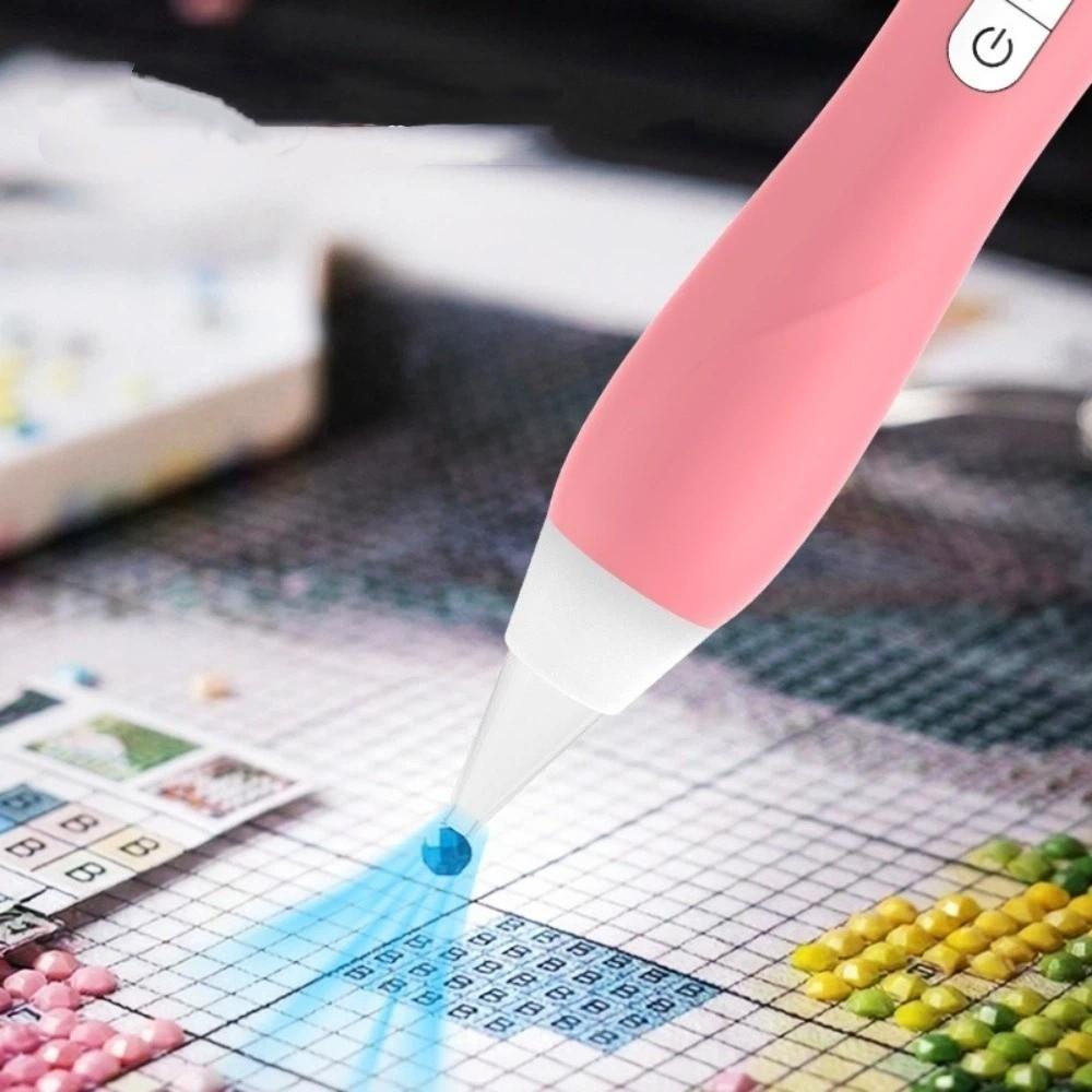 Rechargeable Electric Painting Pen Low‑Noise Vacuum Drill Pick‑Up Tool Adult Craft
