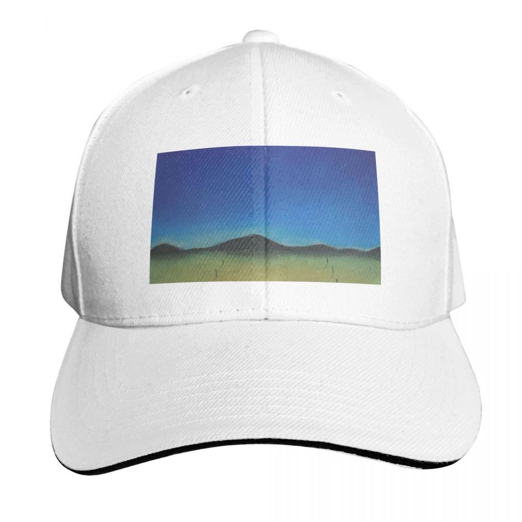 Green and blue mindscape Baseball Cap Golf Hat Luxury Cap beach hat winter hats for Unisex Unisexs Womens