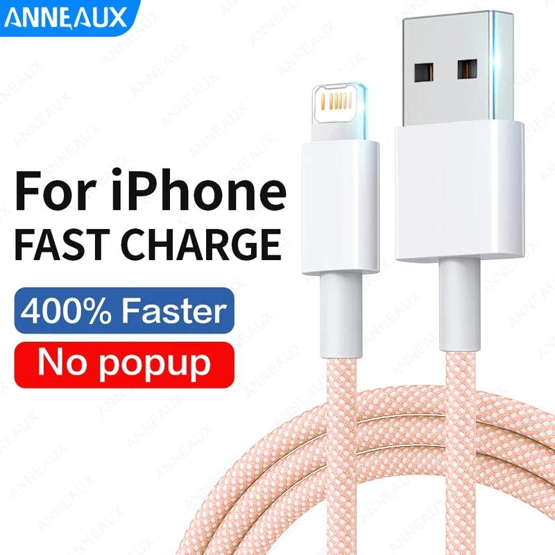 20 Вт плетеный кабель для быстрой зарядки для Apple iPhone 14 13 12 11 Pro Max USB C кабель для 13 12 Mini 14 Plus аксессуары зарядное устройство провод
