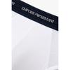 Emporio Armani Мужской набор из 2 шт. однотонных эластичных боксеров из вискозы 0815311028 0815311029
