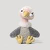 Плюшевая игрушка Страус Мягкая набивная фигурка птицы Животное Сидячая высота около 28 см Легкая тканевая основа Серия Птицы