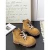Autumn New Retro Platform Martin Boots Heightening Versatile Short Boots 5952