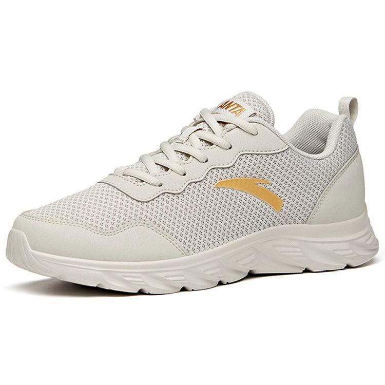 Anta Mesh Comfortable Non-Slip Wear-Resistant Breathable Low-Top Running Shoes Men Sneakers Gray 912115578-2