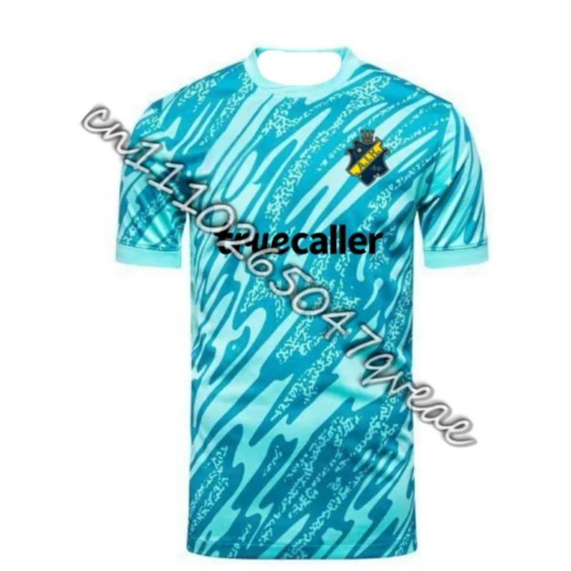 T-shirt for Men Summer Sweden Football Short Sleeve T-shirt 3D Print AIK Fotboll Jersey Kit 25-26 Home Jersey Kit