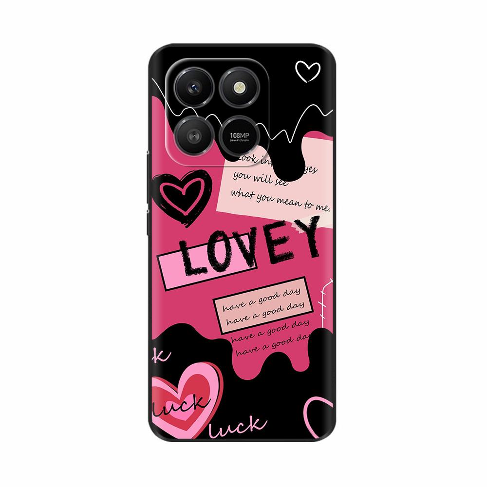 Shockproof Case Funda for Honor 400 Smart 5G Case for Honor X7D 4G 5G Cute Back Cover Soft Silicon Bumper Protection Phone Capa