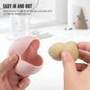 Makeup Sponge Holder Silicone Multi-hole Beauty Storage Case Travel Protable Cosmetic Puff Holder Box