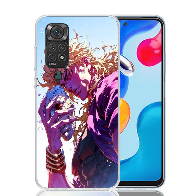Чехол для телефона JoJo Adventure Dio Diego Brando для Xiaomi Redmi Note 15 14 13 12S 12 Pro Plus 11S 11E 11 11T 10S 10 Арт Мягкий Рисунок