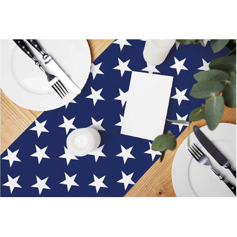 HOSNYE Table Runner Brown Leopard Pattern,Cotton Linen Table Runner Decoration for Kitchen Family Dinner Table Holiday Party Farmhouse Style 13 x 72