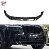 BMW X7 G07 LCI 24+ Передний сплиттер-диффузор из углеродного волокна в стиле Black Warrior