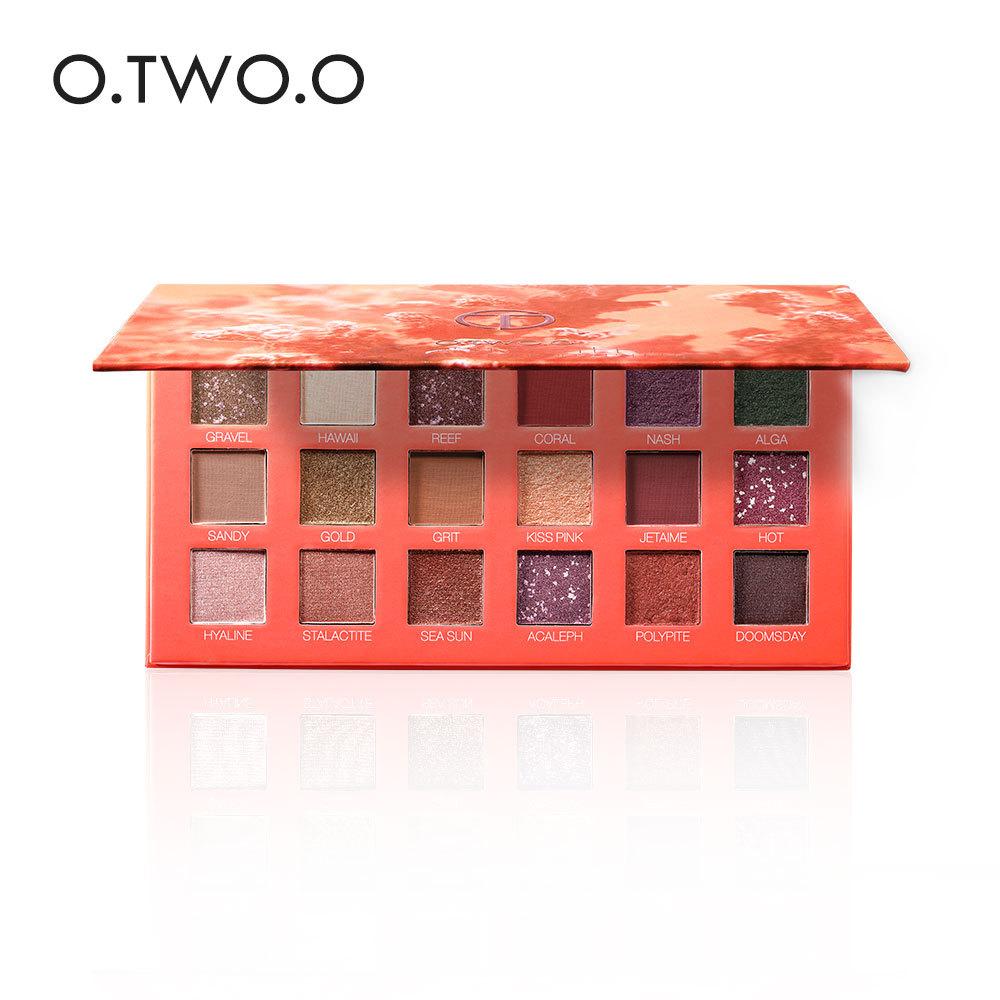 O.TWO.O Eye Shadow Matte Shimmer Pigment Powder 18 Colors