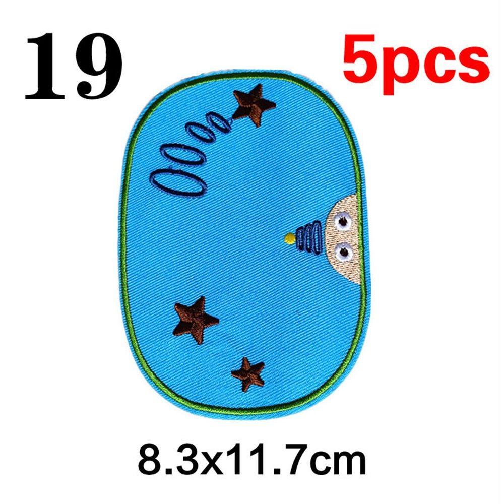 Cartoon Sewing Elbow Jeans Stickers Knee Appliques Patches Embroidered Badges