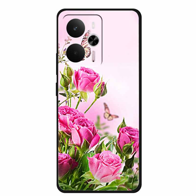 For Realme 14 Case Soft TPU Black Silicone Cover for Realme 14 5G Global RMX5070Soft Case Shockproof Cover RMX5070 Oppo Realme14