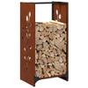 Firewood Rack 40 x 30 x 80 cm Weatherproof Steel