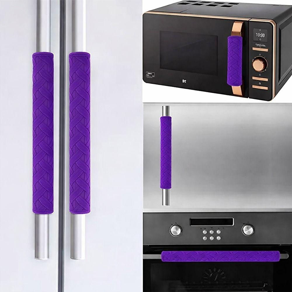 Plush Oven Door Handle Cover Washable Appliance Handle Covers Home Decors
