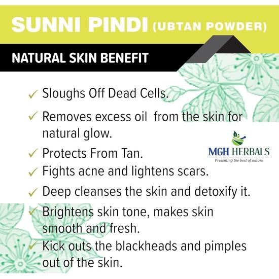 Лесные травы Натуральный уход от природы Саннипинди Травяной порошок для ванны Убтан Скраб для тела Маска для лица - Обогащен травами 200 г (Пакет из 1) )