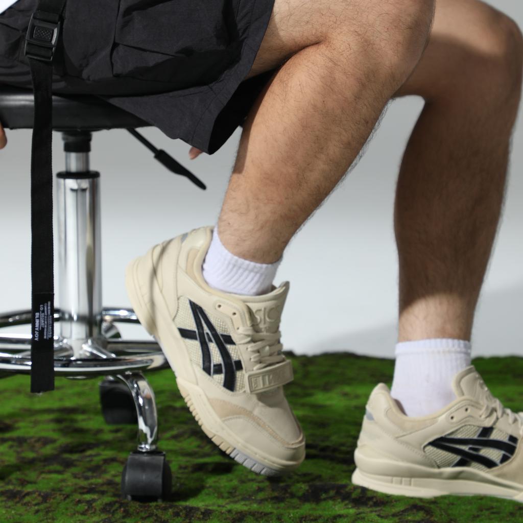 Asics Myge X Gel-Spotlyte Low V2 Модные низкие ретро баскетбольные кроссовки унисекс Хаки 1203A261-200