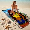 1pc Brazilian Beach Vibes Microfiber Beach Towels Quick Dry Towel Sand Beach Towels Pool for Travel Swim Pool. S072101196