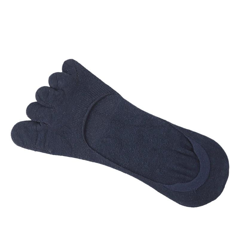 Новые носки с пятью пальцами Женские силиконовые летние носки с пальцами Летние тонкие носки-лодочки с неглубоким вырезом Невидимые носки Мужские