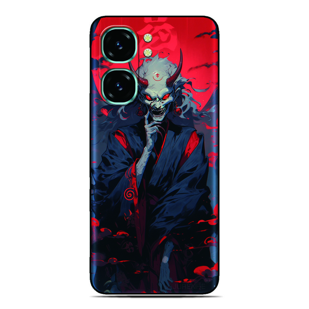 Samurai Mask Phone Case For Oukitel C69 C3 C2 C68 C62 C61 C57s C57 C58 P1 C1 Pro C59 C53 C51 C50 C38 C36 C35 C21 WP50 Cover