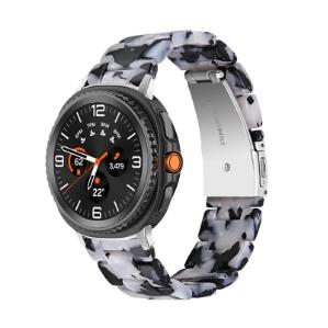 Luxury Resin strap for Samsung galaxy watch 8/8 classic 46mm Transparent Link band for galaxy watch ultra 2025/7 47mm bracelet