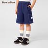 PawinPaw Boys' Cartoon Bear Loose Denim Bermuda Shorts