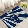 Cowboys Star Style Crystal Velvet Rug, Soft Anti‑Slip Crystal Velvet Carpet for Living Room Bedroom Home Decor