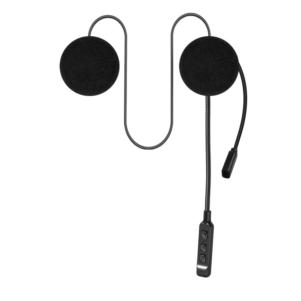 Универсальная гарнитура для шлема мотоцикла Bluetooth 5.2 беспроводные наушники гарнитура для звонков стерео для мотоциклиста MP3-плеер