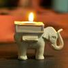 Свадебный домашний декор Lucky Elephant Tea Light Подсвечник Подсвечник