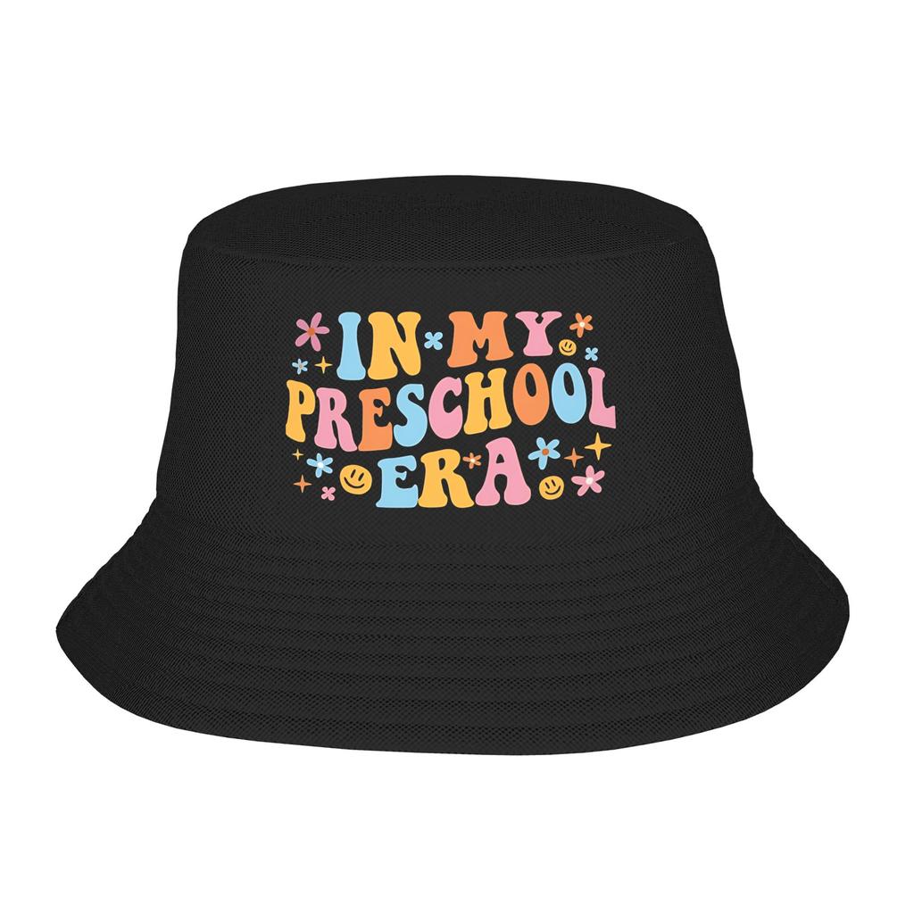 In My Teacher Era  Teacher  Teaching  Bucket Hats Summer Travel Headwear Accessories  Fishing Hat Unisex Panama Hat Packable