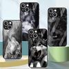 Стеклянный чехол с изображением волка и тигра для Apple iPhone 13 Pro 11 14 12 7 8 Plus SE 2022 XR X XS Max 6 6S, закаленный чехол для телефона