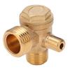 Check Valve Brass Material 1?Way Threaded Connection Air Pump Accessories 12x38x10