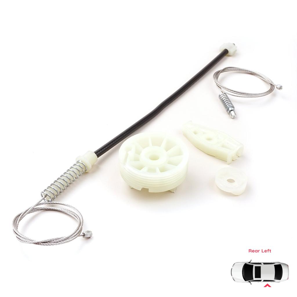 BWR912 Window Regulator Repair Kit Rear Left for Peugeot 206 CC 2D T16 2000-2008 2-Door Coupe Cabrio 922357