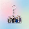 Ключевые брелоки Big Time Rush Аксессуары Брелоки для сумок Мода Музыка Btr Брелоки Украшения Фанаты Друзья Подарок