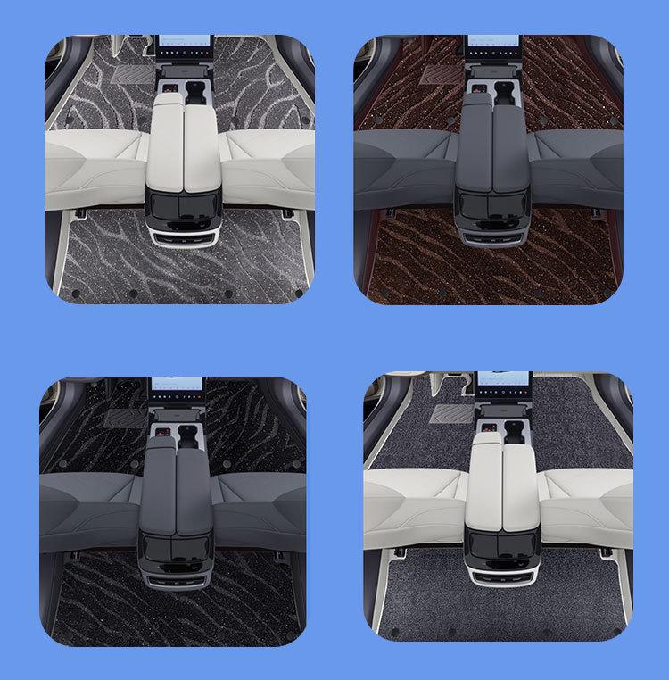 Экологичные кожаные коврики для пола для Jihu Alphard T6: Полная защита и модификация интерьера.