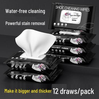 Влажные салфетки для ленивых для чистки обуви – 30 штук, не требующие воды, для быстрой очистки белой и кожаной обуви