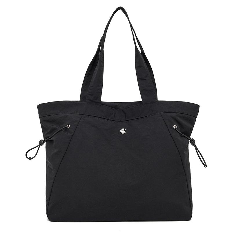 Женская сумка большой вместимости, однотонная сумка-тоут, дорожная сумка через плечо