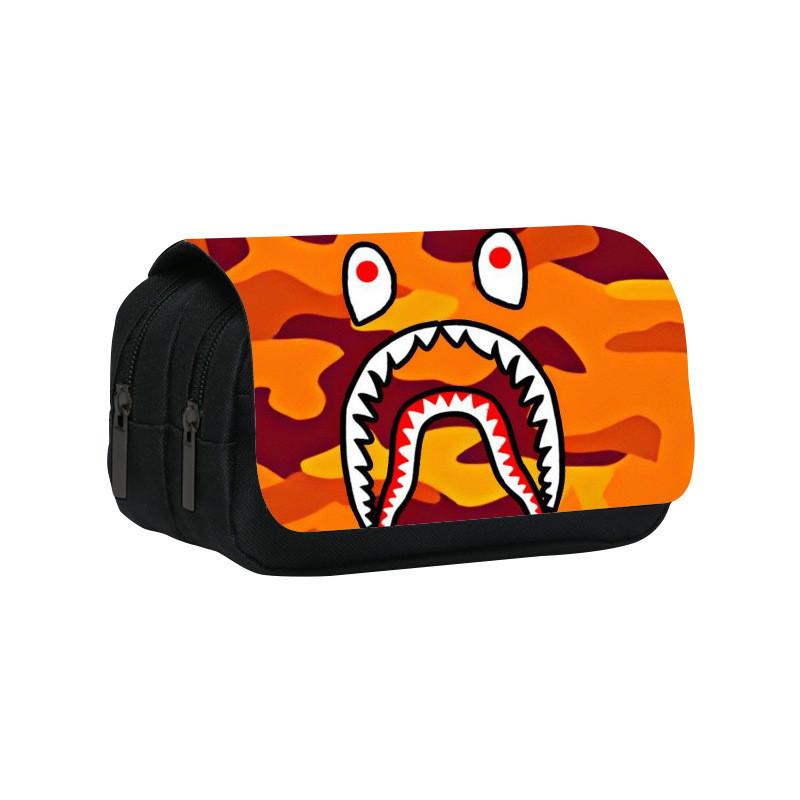 Sprayground Пенал-сумка для хранения канцелярских принадлежностей, студенческая, одинарная, двойная, легкая, для школы и дома