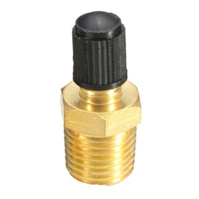 Запасная часть для M.C 1 шт. 1/4" NPT Сплошная никелированная латунь Воздушный компрессор для заполнения бака для клапанных принадлежностей